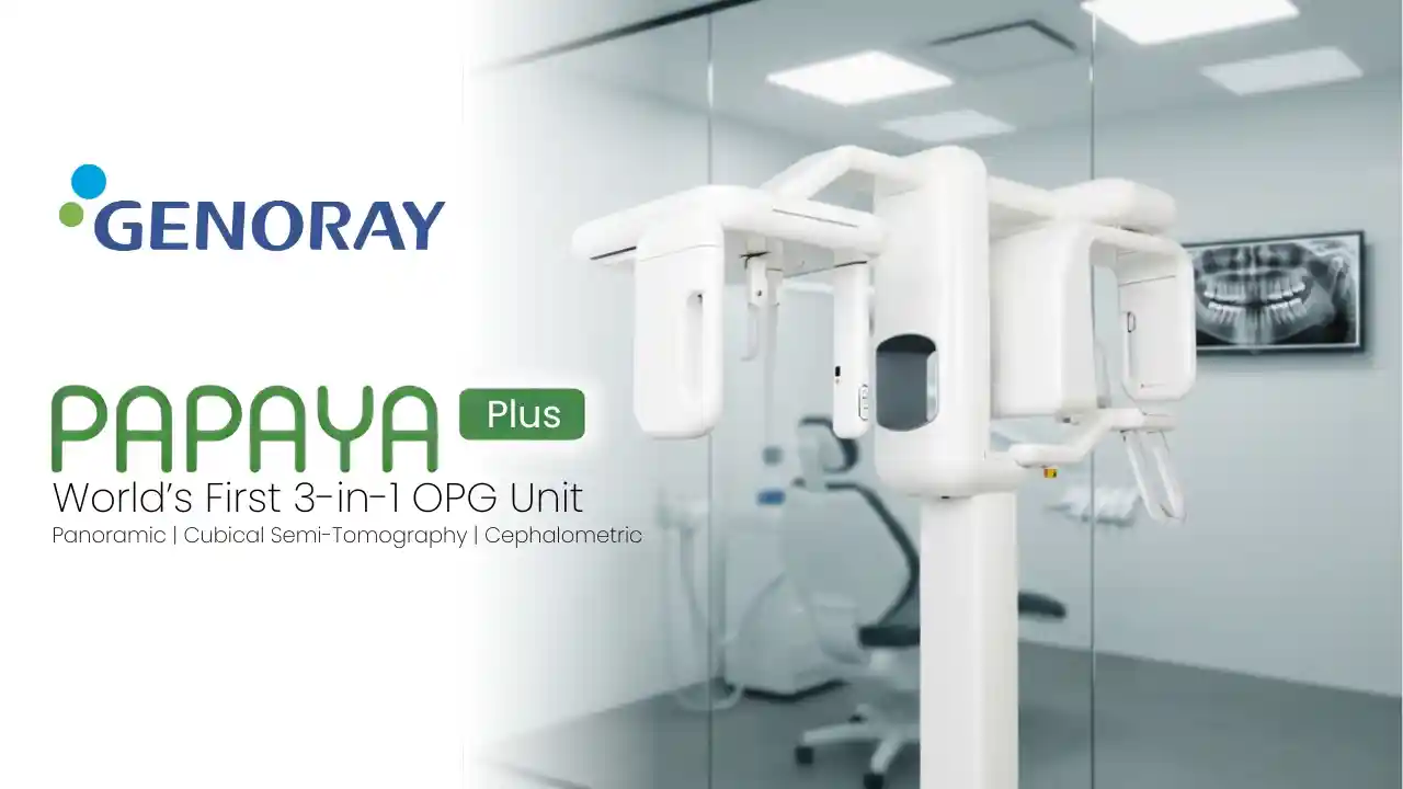 Genoray-Papaya-Plus-Overview (1) GENORAY PAPAYA CUST Dental OPG Machine - Image 1
